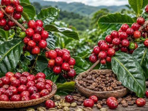 Illustrative arabica coffee