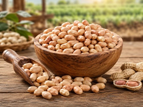Illustrative groundnuts